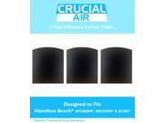 3 Hamilton Beach Carbon Filters Fit Models 04530GM 04532GM 04383 Part 04294G