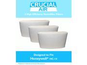 3 Honeywell HC 14 Humidifier Filter; Fits Honeywell HCM3500 HM3600 HCM 6000; Compare to Part HC 14; Designed Engineered by Crucial Air