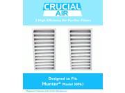 2 Hunter 30710 30711 30730 Air Purifier Filters Part 30963 Designed Engineered by Crucial Air