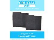 2 Honeywell Hunter Replacement Carbon Pre Filters; Fits Honeywell Hunter 30901; Compare to Part 30901 30903 30907 30958 30959 30907 30909 30927; De