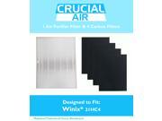 1 Winix 115115 Filter 4 Carbon Filters Designed Engineered by Crucial Air