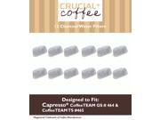 12 Capresso 4640.93 Charcoal Coffee Filters Fits Capresso CoffeeTeam