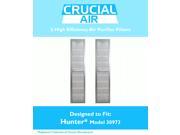 2 Hunter 30973 Air Purifier Filters Fit 30890 30895 Models