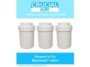 3 Kenmore 469991 RFC 600A Refrigerator Water Purifier Filters Fit Kenmore 46 9991 46 9996 9991 9996