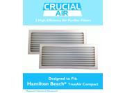 2 Hamilton Beach Trueair 04383 Air Purifier Filter Part 990051000