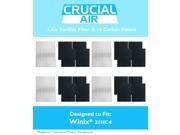 4 Winix Compatible 115115 Replacement Filters 16 Carbon Filters Fits PlasmaWave Series
