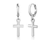 Gorgeous Small Cross Dangle Earrings