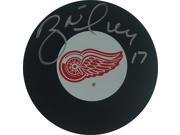 Brett Hull Signed Red Wings Hockey Puck