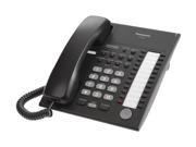 Panasonic KX T7720B R Black Hybrid System Corded Telephone W 24 Programmable Line Buttons And Adjustable LCD Contrast