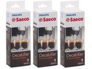 Saeco CA6700 Special Espresso Machine Decalcifier 3 Pack New