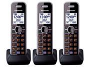Panasonic KX TGA680S New DECT 6.0 Plus 1.9GHz Extra Handset And Charger 3 Pack