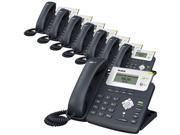 Yealink SIP T20P SIP T20P SIPT20P Corded VoIP Phones W 2 Lines 8 Pack