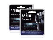 Braun 7000FC 30B 2 Pack Replacement Foil and Cutter 2 Pack