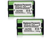 New Relpacement Battery for Panasonic KX TG5632 2 Pack