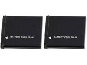 Battery for Canon NB 8L 2 Pack Replacement Battery