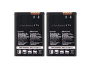 Battery for LG LGIP 520NV 2 Pack Replacement Battery