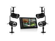 Uniden UDS655 - 4 Cameras 7 inch Portable Video Surveillance System with 2 Outdoor Cameras