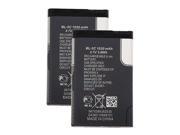 New Replacement Battery for Nokia Lumia 530 2 Pack