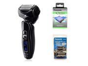 Panasonic ESLA93K WES9025PC WES035 Wet And Dry Nanotech Vortex Shaver W Replacement Blade And Foil