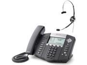 Polycom 2200 12550 025 w Headset Option SoundPoint IP 550 POE
