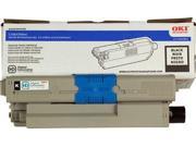 Oki DE1009B Black Toner Cartridge LED 3500 Page 1 Each OKI C330dn Printer
