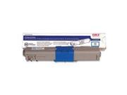 Oki DE1008 Cyan Toner Cartridge LED FOR Oki C331 531 MC361 362 561 562