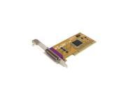 StarTech KZ8087M StarTech.com 1 Port PCI Parallel Adapter Card with Re Mappable Address PCI1PM Yellow