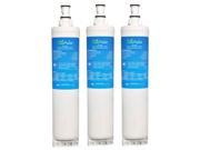 Eco Aqua Replacement Water Filter for Kitchen Aid KSSC48QMS00 Refrigerators 3 Pack