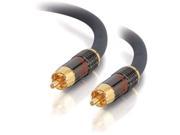 C2G 29727 C2G 25ft SonicWave S PDIF Digital Audio Cable RCA Male RCA Male 25ft Charcoal