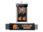 FREMONT DIE Inc Cleveland Browns Seat Belt Pad 2 Pack Seat Belt Pad 2 Pack