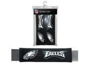 FREMONT DIE Inc Philadelphia Eagles Seat Belt Pad 2 Pack Seat Belt Pad 2 Pack