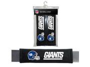 FREMONT DIE Inc New York Giants Seat Belt Pad 2 Pack Seat Belt Pad 2 Pack