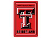 Bsi Products Inc Texas Tech Red Raiders Metal Sign Metal Sign
