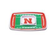 Bsi Products Inc Nebraska Cornhuskers Chip And Dip Tray Chip And Dip Tray