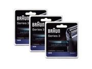 Braun 32S 3 Pack Series 3 Replacement Foil and Cutter Head Cassette 32B