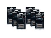 Braun 52B 6 Pack Replacement Foil and Cutter Pack