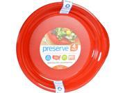 Preserve Everyday Plates Pepper Red 4 Pack 9.5 in Tableware