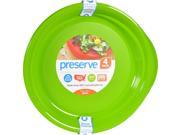 Preserve Everyday Plates Apple Green 4 Pack 9.5 in Tableware