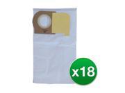 Replacement Vacuum Bags for Simplicity SWH 6 Type W Vacuum bags with Micro Filtration Type 3 Pack