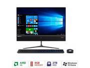 Lenovo All in One Computer IdeaCentre 510 23ASR A6 Series APU A6 9210 2.4 GHz 8 GB DDR4 2 TB HDD 23 Touchscreen Windows 10 Home 64 Bit