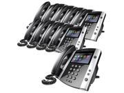 Polycom VVX 601 2200 48600 025 10 pack VVX 601 16 line Business Media Phone