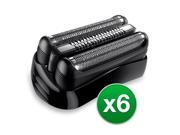 Braun 21B 6 Pack Replacement Shaver Head