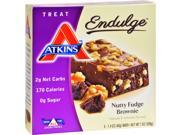 UPC 637480041287 product image for Atkins Endulge Bar Nutty Fudge Brownie - 5 Bars Diet Aids | upcitemdb.com