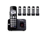 Panasonic KX TGE236B 6 Handset Cordless Phone