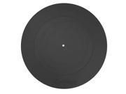 Electrohome Turntable Mat Rubber Black Durable Silicone Design for Vinyl Record Players