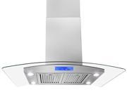 AKDY 30 AK N668I CS3B 30 Euro Stainless Steel Island Mount Range Hood