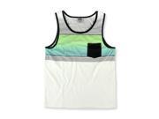 Hang Ten Mens Ombre Tank Top lightgreen L