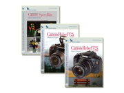 Blue Crane Digital Canon Rebel T2i/550D DVD 3 Pack Volume 1, 2 & Speedlite