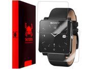 Skinomi Transparent Clear Full Body Protector Film Cover for Sony Smartwatch 2