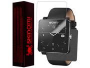 Skinomi Full Body Brushed Steel Skin+Screen Protector for Sony Smartwatch 2